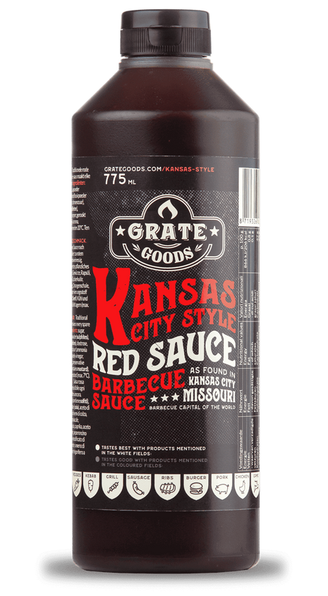 Kansas City Red Barbecue Sauce 775 ML