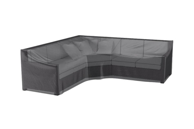 AeroCover beschermhoes 270x270x90xH65/90cm L-vorm met trapezehoek