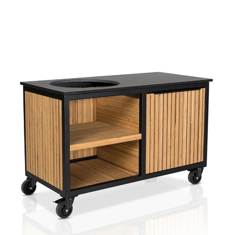 Fraaii Buitenkeuken Bamboo Natural Rhombus Storage