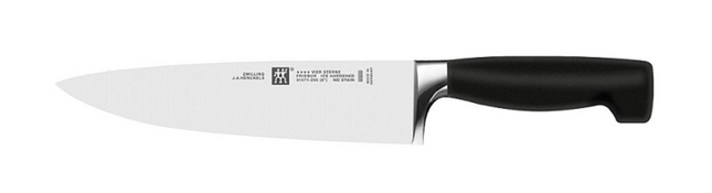 Zwilling J.A. Henckels Koksmes Four Star Zwart - 16 cm