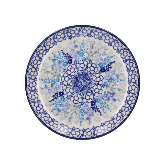 Bunzlau Castle Cake Dish 16 cm - Delphinium