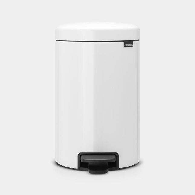 Brabantia newIcon Pedaalemmer - 12 liter - Wit