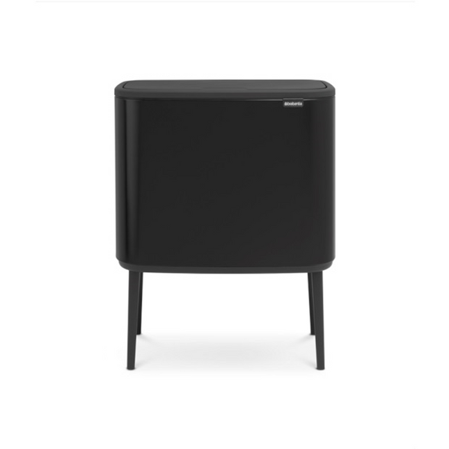 Brabantia Bo Touch Bin afvalemmer 3 x 11 L - mat zwart