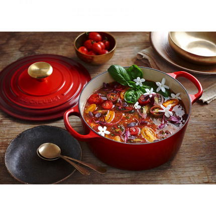 Le Creuset Signature Braad-/stoofpan - Ø 28 cm - kersen Rood