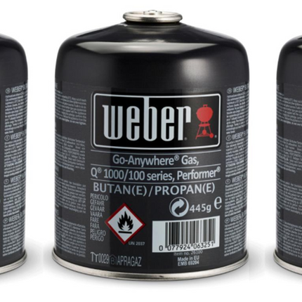 Weber gasbusjes - driepak