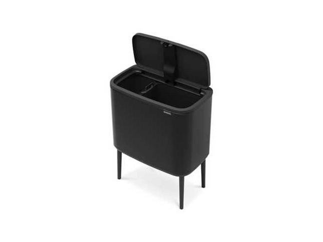 Brabantia Bo Touch Bin afvalemmer 11 + 23 L - mat zwart