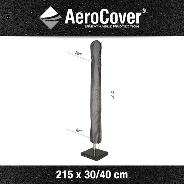 AeroCover Parasolhoes h215x30/40 cm - antraciet