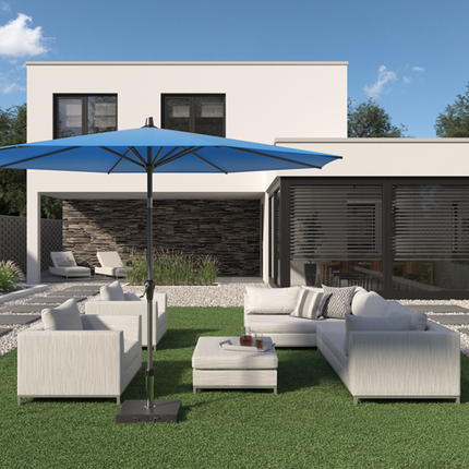 Platinum Riva parasol 2,5x2,5 m - antraciet