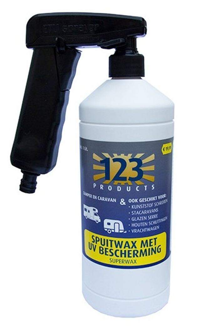 123-products superwax UV met supersprayer