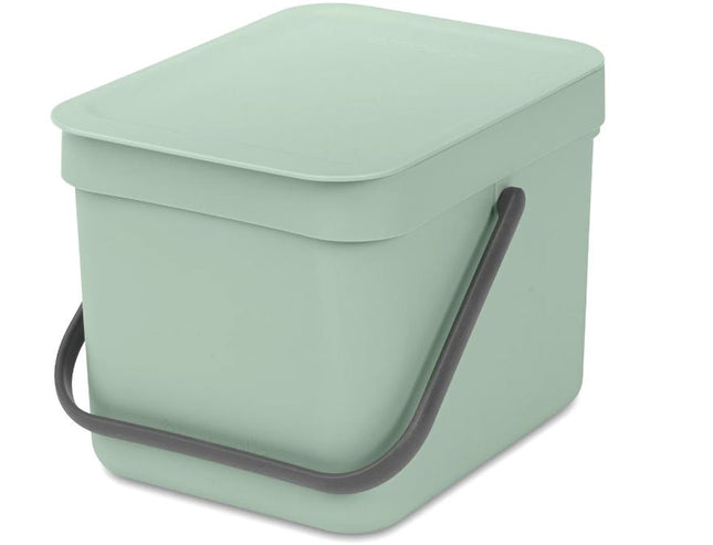 Brabantia Sort & Go Afvalemmer 6 L - Jade Green