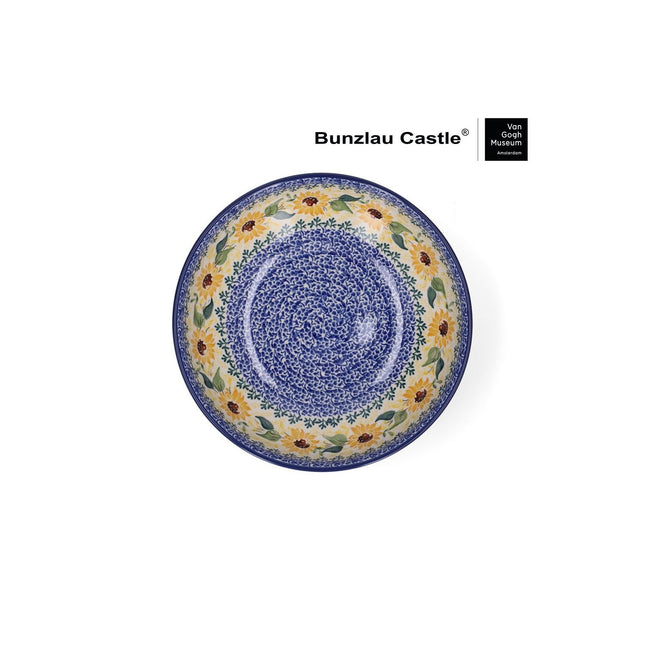 Bunzlau Castle Serving Bowl 1250 ml - VGM Sunflowers