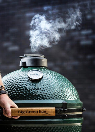 Big Green Egg Large met onderstel, zijtafels en hoes