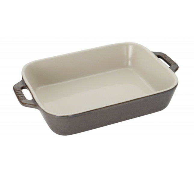 Staub Gratineerschaal 27x20 CM - Grey