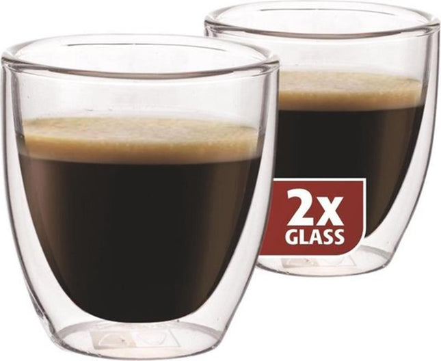 Maxxo Thermo glas set/2 Ristretto - 80 ml