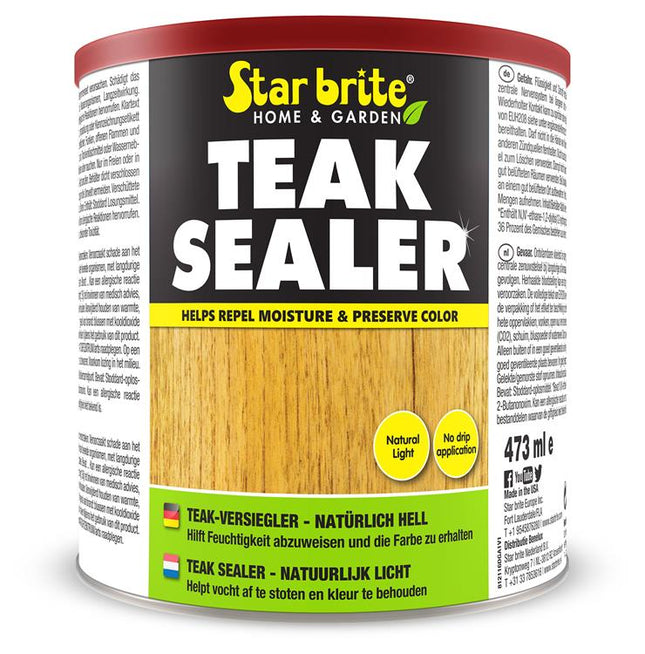 Starbrite Teak Sealer - Natuurlijk Licht - 473 ml