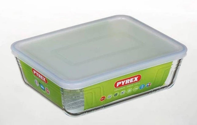 Pyrex Cook&Freeze schaal rechthoek met deksel - 25x19 cm