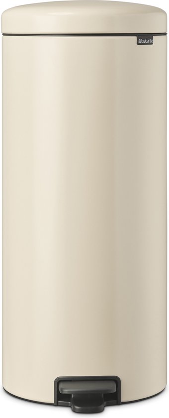 Brabantia Newlcon Pedaalemmer 30 Liter - Soft Beige