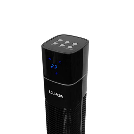 Eurom Towerfan 120 ventilator - zwart