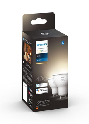 Philips HueW 5.2W GU10 2P EU