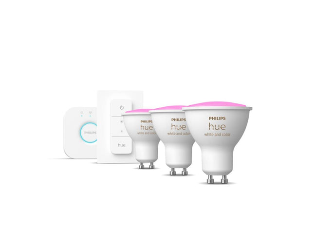 Philips Hue White and Color Ambiance starterkit GU10