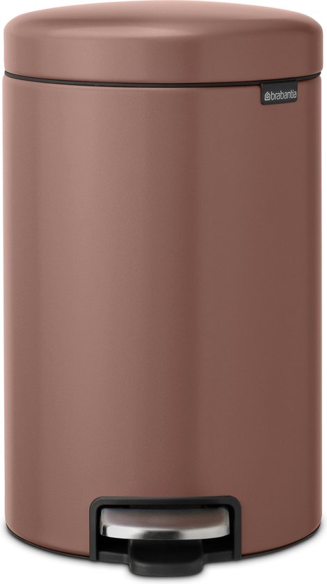 Brabantia Newlcon Pedaalemmer 12 L - Satin Taupe