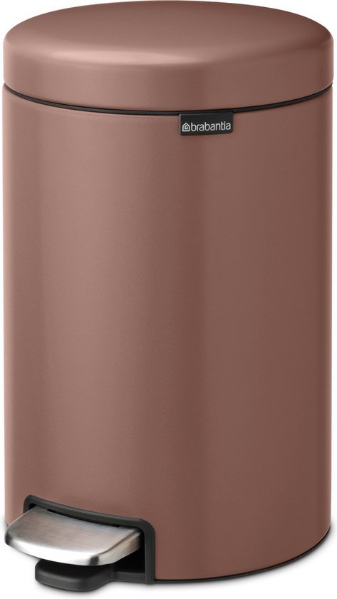 Brabantia Newlcon Pedaalemmer 12 L - Satin Taupe