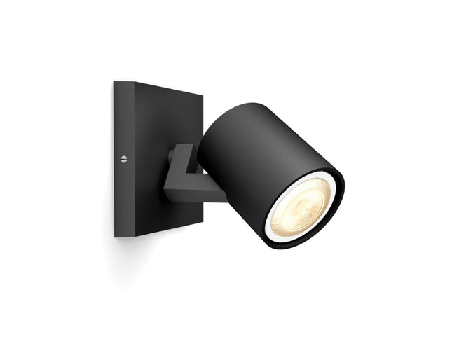 Runner Hue single spot black 1x5W 230V