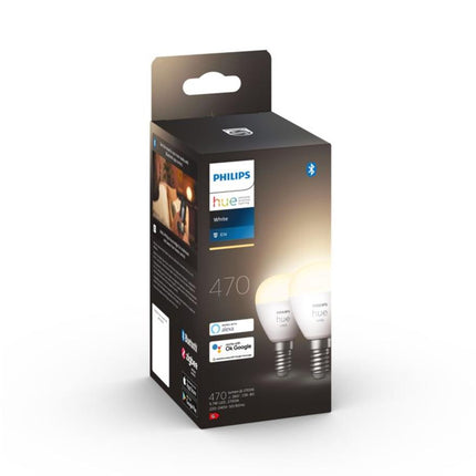 Philips HueW 5.7W Luster E14 EU 2p