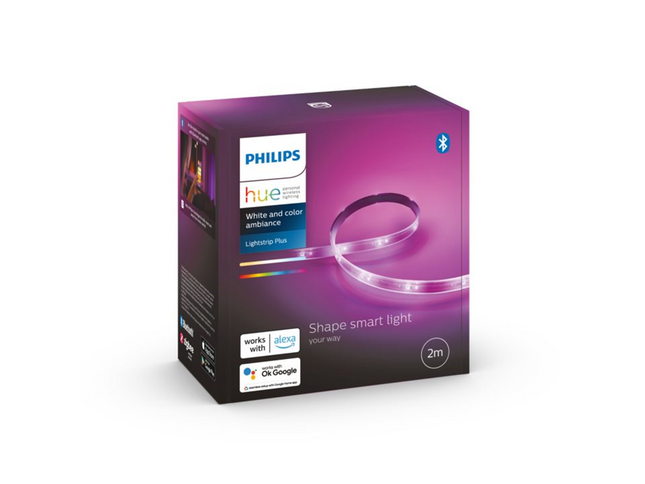 Philips Hue Lightstrip Plus V4 basispakket - 2 meter