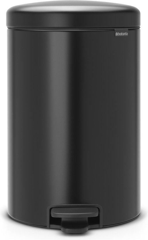 Brabantia Pedaalemmer newIcon - 20 Liter -  Matt Black