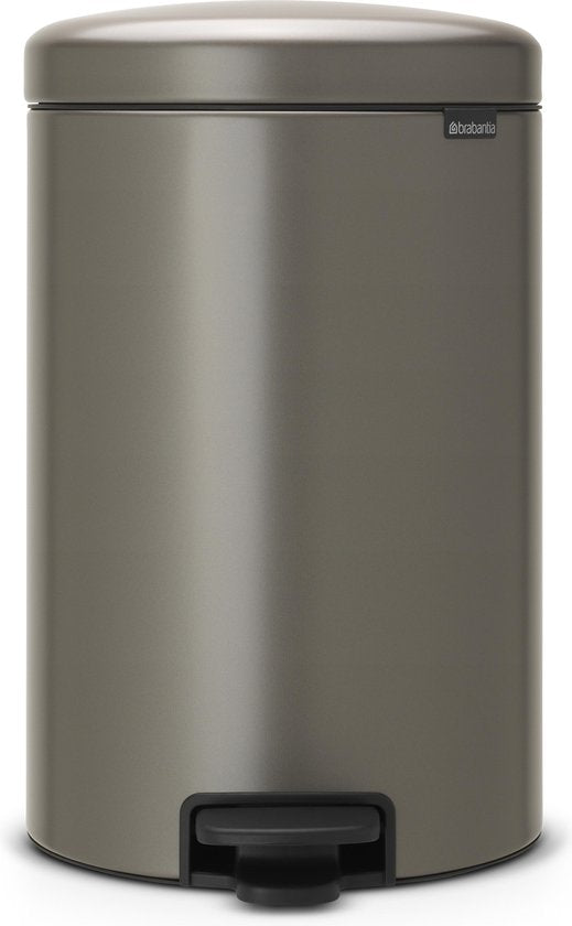 Brabantia Pedaalemmer NewIcon - 20 liter - Platinum