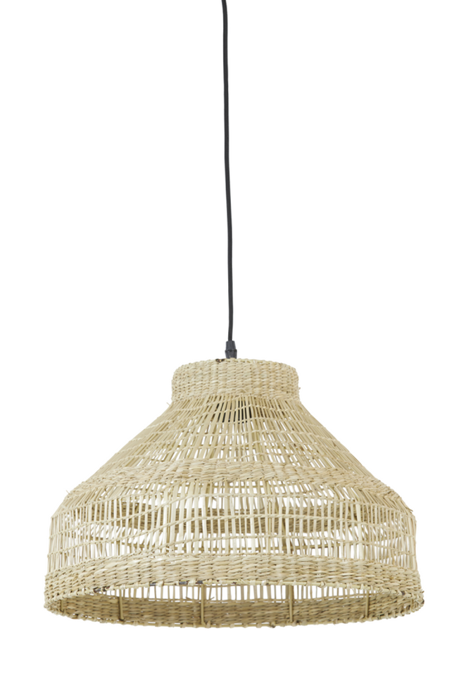 Light&Living Hanglamp Latika - Ø45x30 cm - zeegras naturel