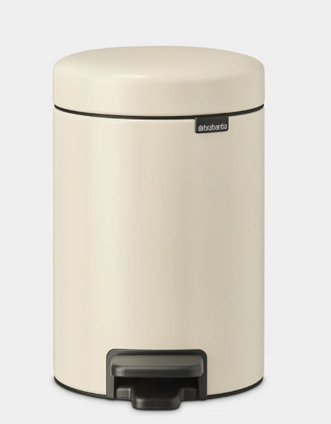 Brabantia Newlcon Pedaalemmer 3L - Soft Beige