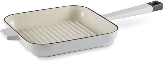 Habonne Baron Grillpan - 25x25 cm - wit