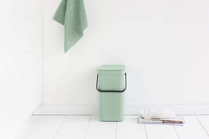 Brabantia Sort & Go Afvalemmer 12 L - Jade Green