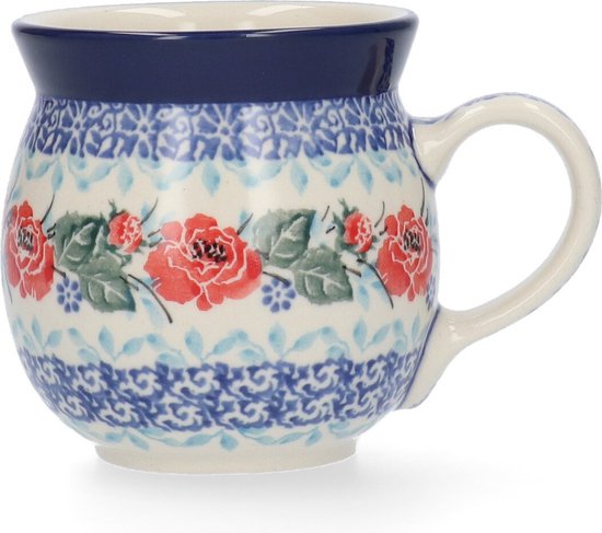 Bunzlau Castle Mug Farmer 240 ml - Englisch Rose