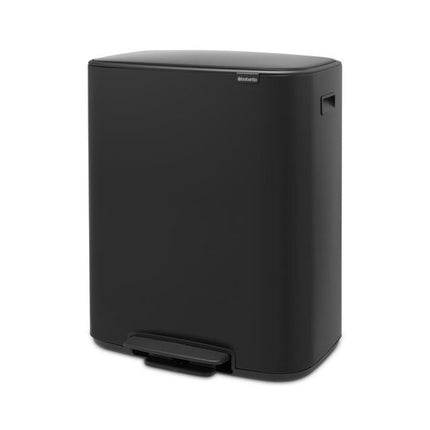 Brabantia Bo Pedaalemmer 2x30 L - Matt Black