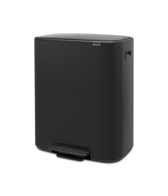 Brabantia Bo Pedaalemmer 2x30 L - Matt Black