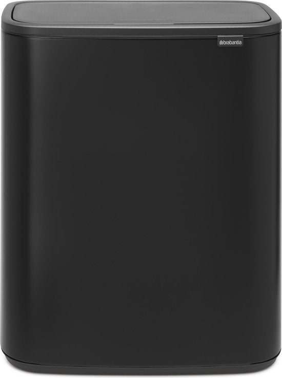 Brabantia Bo Touch Bin 2x30 L - Matt Black