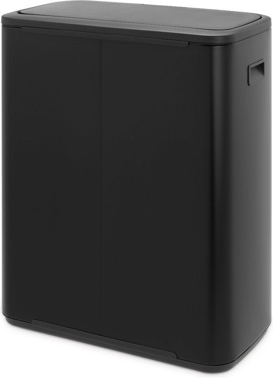 Brabantia Bo Touch Bin 2x30 L - Matt Black