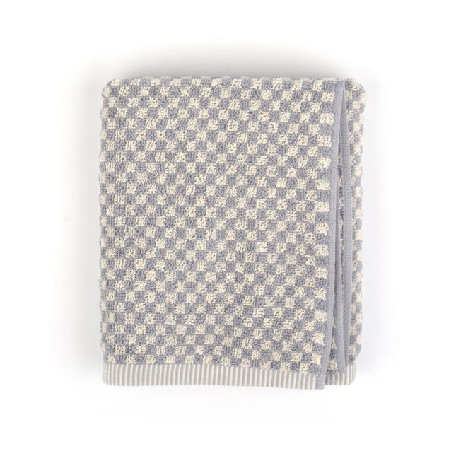 Bunzlau Castle keukendoek small check - grey