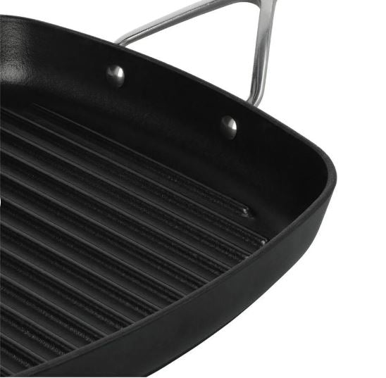 Demeyere Gietijzeren Grillpan - 28x28 cm