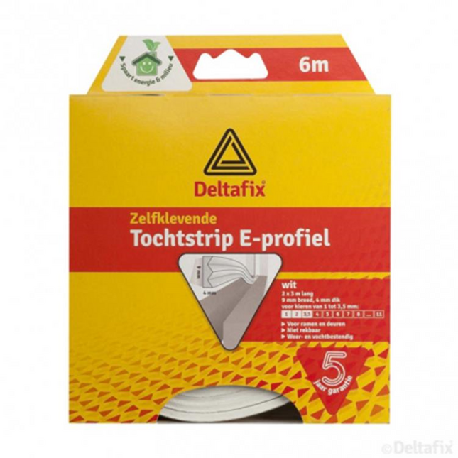 Deltafix Tochtstrip e-profiel