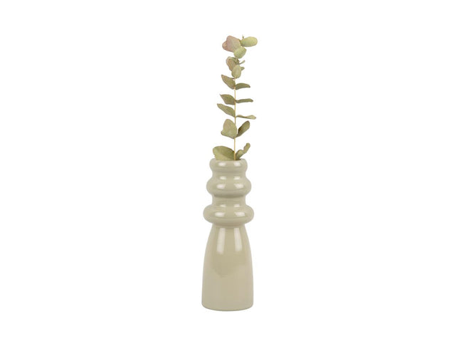 Present Time Vase Sparkle Bottle glass - jungle green