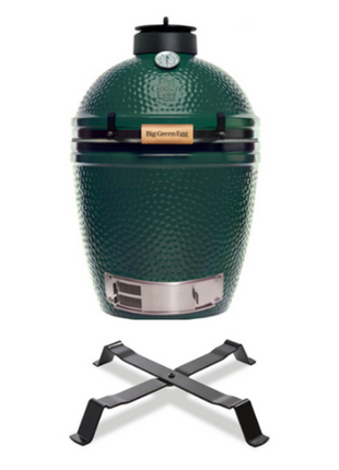 Big Green Egg Large met table nest. ACTIE