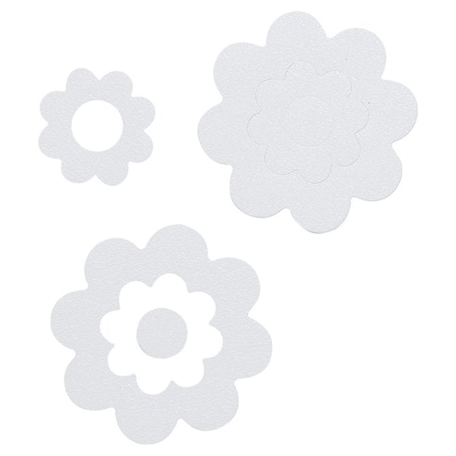 Sealskin antislip sticker bloemen wit 7 stuks