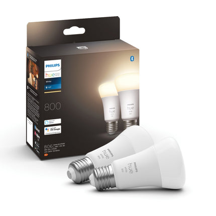 Philips Huewhite 9W A60 E27 EU 2P