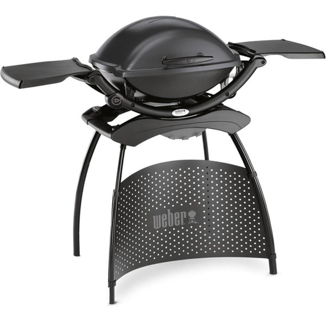 Weber Q 2400 elektrische barbecue met onderstel - dark grey