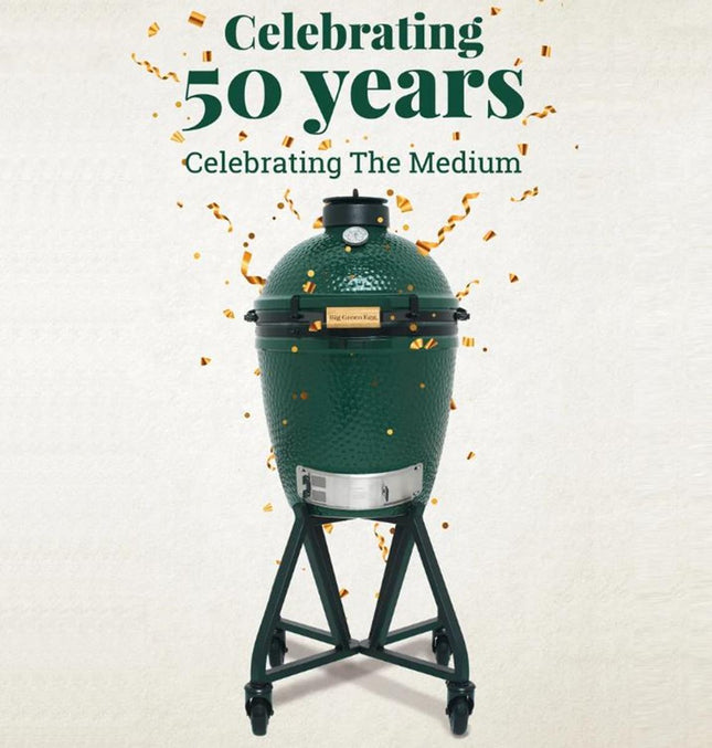 Big Green Egg Medium 50 Years Celebrating