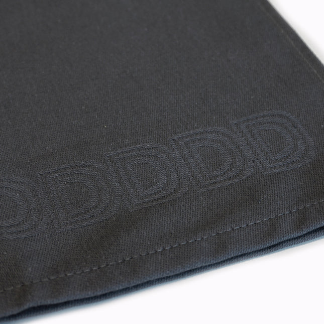 DDDDD Theedoek Logo 60x65 cm - anthracite